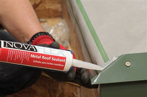 can you use house caulk to seal sheet metal|best sealant for metal.